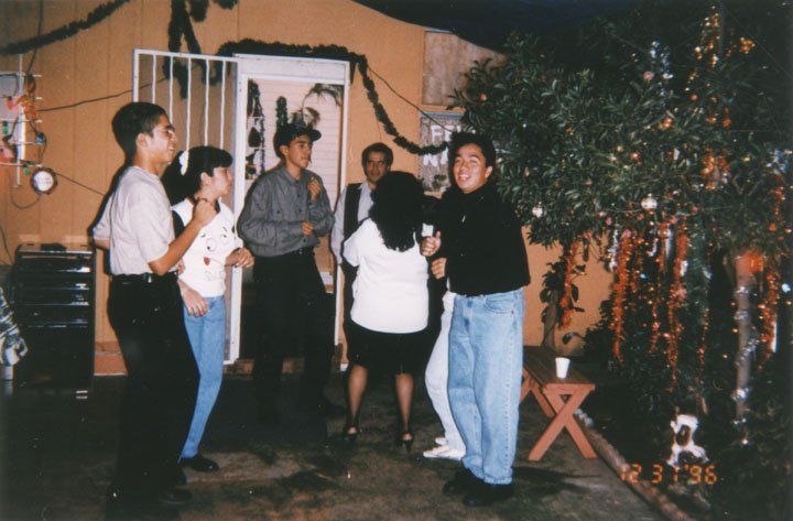 New Year's house party