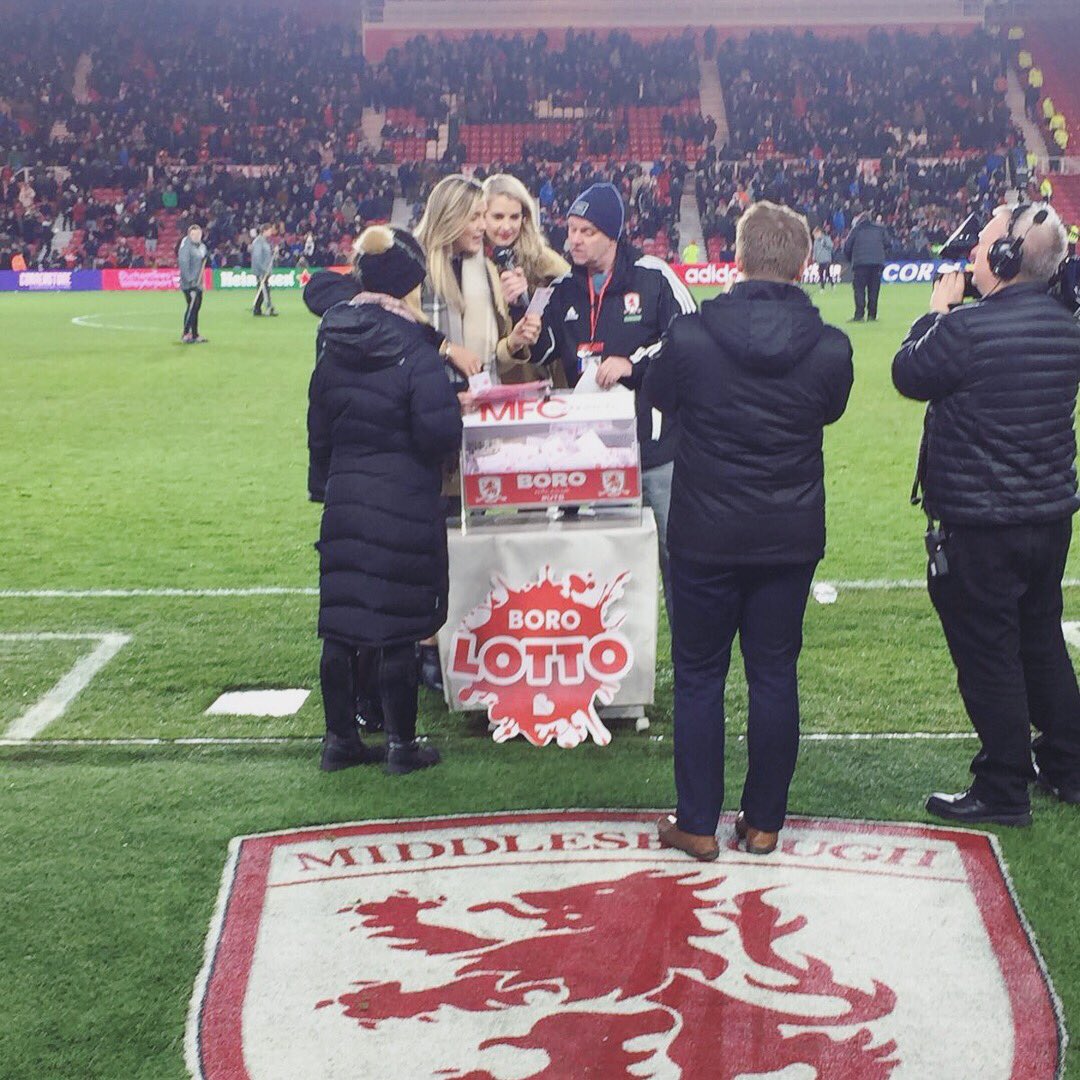 JoWratten's tweet photo. Yesterday was brilliant at the @Boro match. Fantastic to be home and enjoy the day with some fabulous people! 
Thanks so much @mfc.foundation @nmaddo @BigWraca @BethRBryan 🔴⚪️🔴⚪️
#utb #borolotto #redandwhitearmy #northeast #middlesborough https://t.co/oUOcBXmwsh