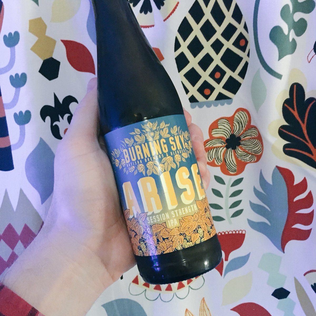 Arise #2018Wish - lovely #sessionipa #burningsky What’s your fav #2017 #craftbeer ?