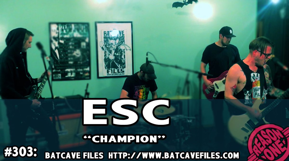 batcavefiles's tweet image. #303: ESC - "Champion" 
BatVideo: youtu.be/uow0CLaAyfs
#BatCaveFiles #ESCc #PunkHardcore
