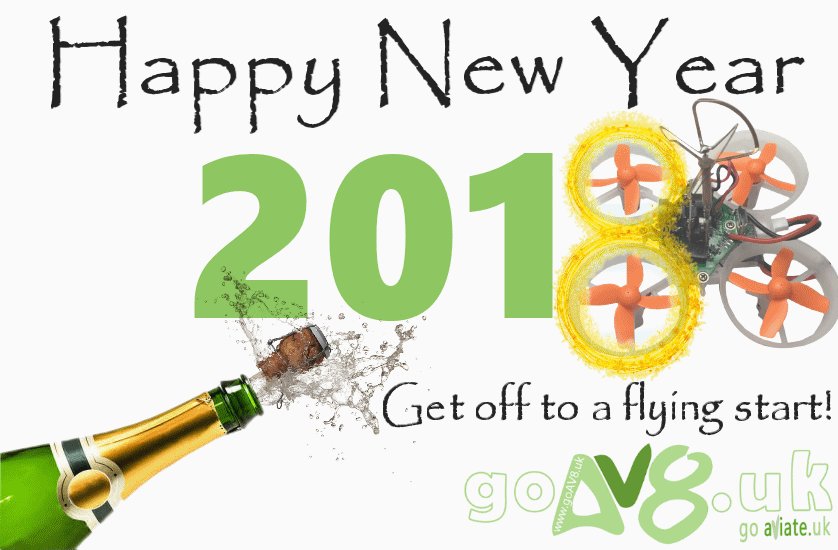 goAV8_uk's tweet photo. #2018isComing so on this #NYE2017, @goAV8_uk wish you a Happy New Year
#flying #fpv #fpvaddiction #quaddiction #drones #drone #droneracing @EachineOfficial #tinywhoop #tinywhoopee #uav #happyflying #acro #quadcopters #rc #fpvlive #dronestagram #goggles https://t.co/TAe7SJEv1t