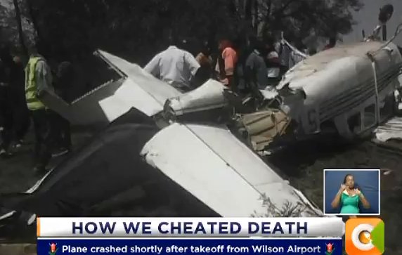 citizentvkenya's tweet image. #Events2017: Plane crashed shortly after take off from Wilson Airport