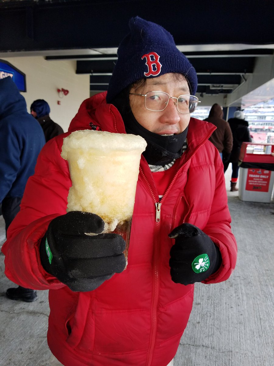 #patsgame. Beer is cold today!