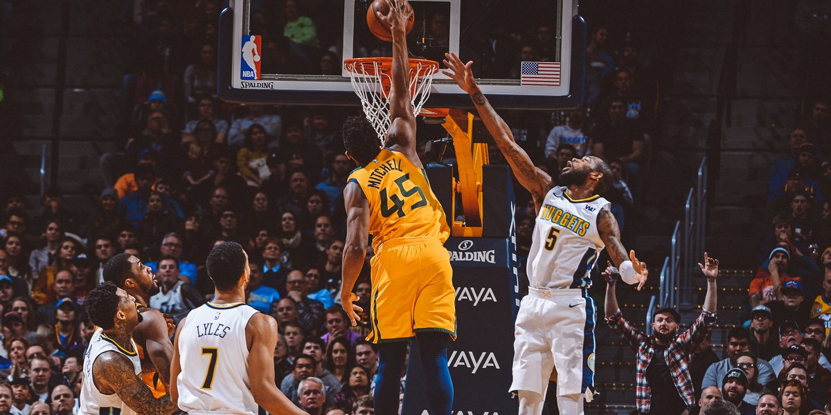 utahjazz's tweet image. Donovan Mitchell #NBAVote 

#NBAAllStar2018