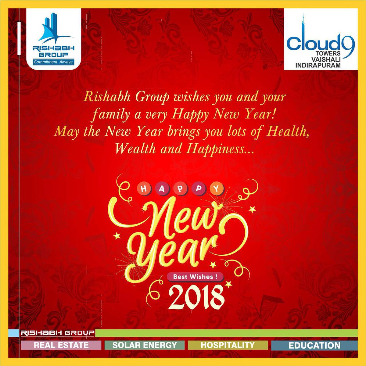 rishabh_group's tweet photo. Greetings to everyone for 2018 !!! #HappyNewYear https://t.co/2P64CFz6J7