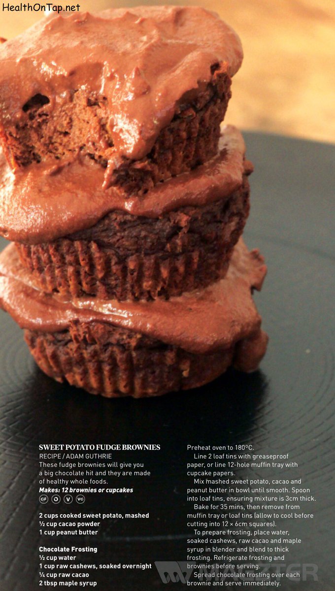 _HealthOnTap_'s tweet photo. Chocolate cakes made from potato?! They look amazing, so I definitely will have to give these a try. Will you? #healthyliving #healthontap #recipes #juiceplus #juiceplusblend https://t.co/Wg5y3yjI2o