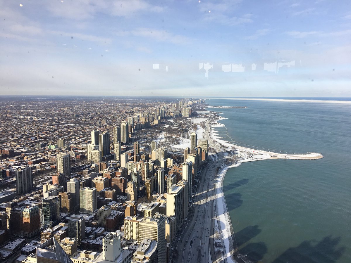 Views from the Hancock building!