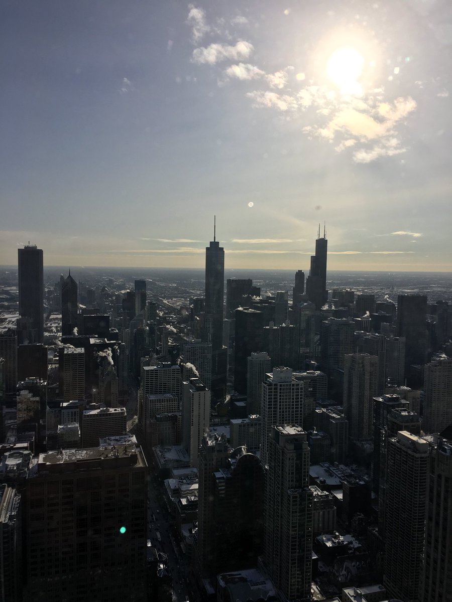 Views from the Hancock building!