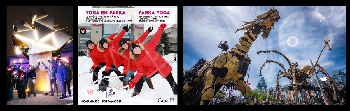 Start your new year countdown with us at City Hall from 6:00 pm to 8:17 pm! 
More info: calendar.ottawa2017.ca/events/salute-…
#Ottawa2017 #Canada150