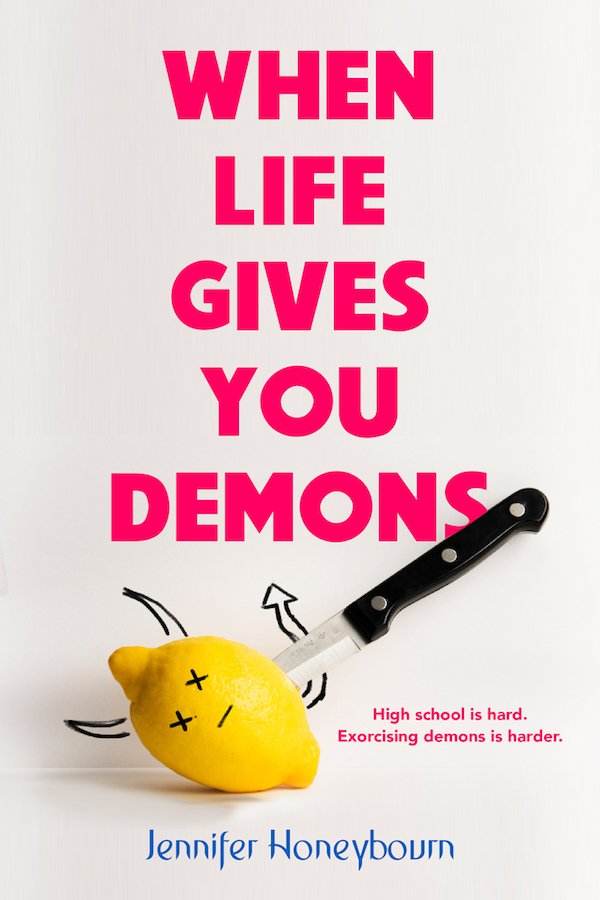 Honeybourn's tweet photo. Celebrating the new year with a giveaway! RT/Follow by Jan 7/18 for a chance to win a signed ARC of my upcoming book WHEN LIFE GIVES YOU DEMONS! Open Intl. #whenlifegivesyoudemons #swoonreads #books #YAlit #bookstagram https://t.co/DjcsH2hKDc