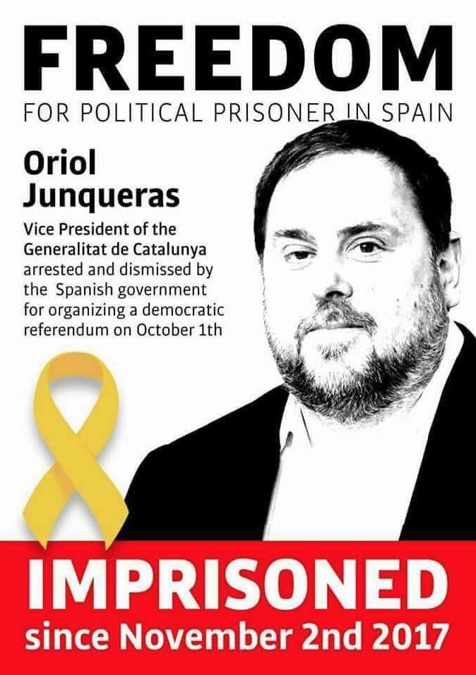CataloniaHelp2's tweet photo. #NewYearsEve in Jail #HelpCatalonia from #SpanishRepression https://t.co/PNDsDPHB2j