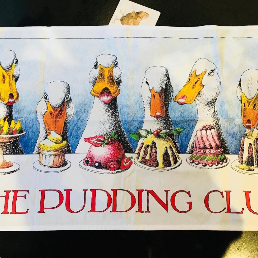 joyce brown on Twitter "The Pudding Club! Love my new carpet! pudding