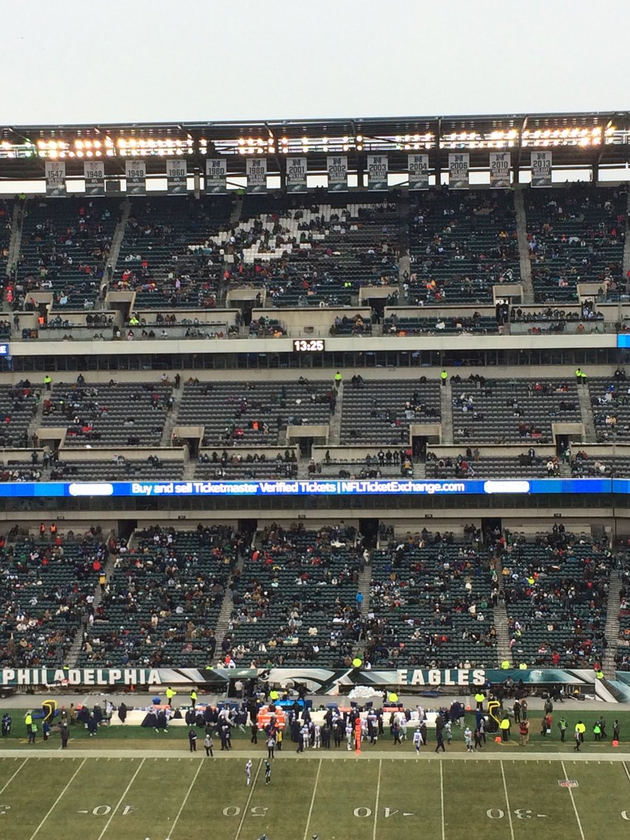 NFL Week 17 empty seats don't bode well for playoffs
