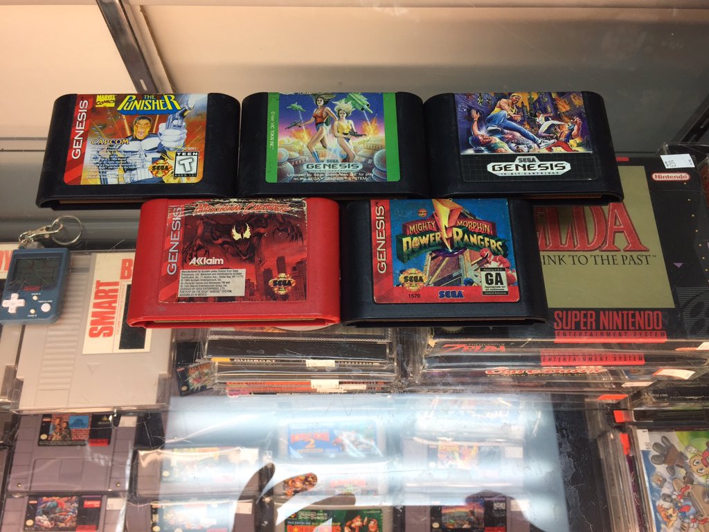 bklynvideogames's tweet photo. Some #sega love for the new year. #segagenesis #powerbaseconverter #thepunisher #retrogaming #videogames #nyc #80s #90s #8bit #16bit https://t.co/ahCJv5HcfU