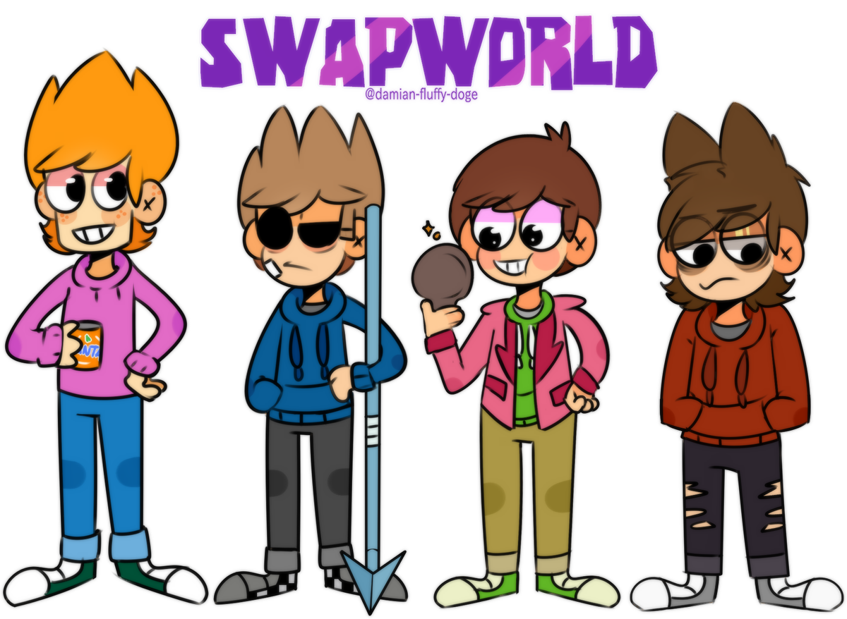 DamianFluffyDog's tweet photo. Swapworld needed and Updated drawing so that's what I did
also new years is coming, hope it's a good one! π
#eddsworld #swapworld #ewtom #ewtord #ewedd #ewmatt #swtom #swtord #swmatt #swedd https://t.co/N2d6YtsNTZ