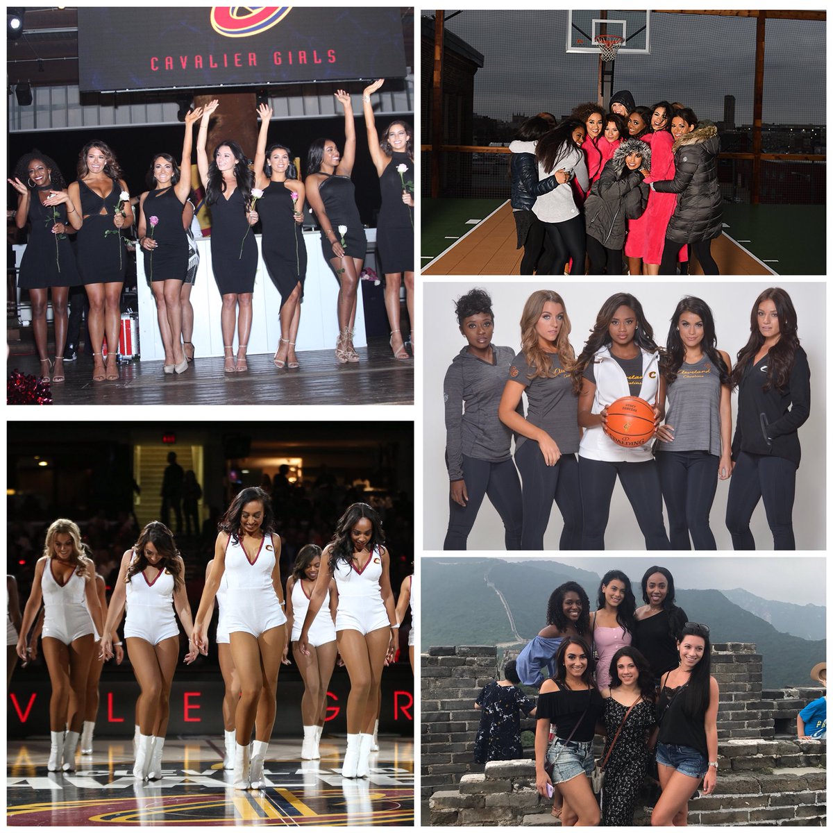 CavsDanceTeam's tweet photo. 2017 has been great to us!! Here’s a look back at some of our favorite moments! ❤️💛🏀🏀 PC: Nicholas Falzerano @EyerocMedia @workingguyphoto @AJcanonman #Cavs #CavalierGirls #CG #CGCalendar #NBA #AllForOne #NYE https://t.co/3JE5f3hJFN