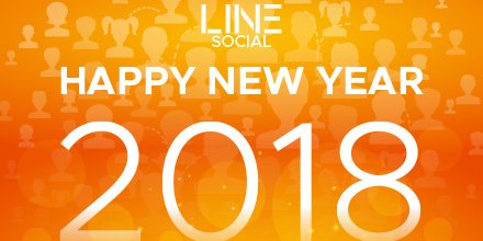 Line Social tweet media