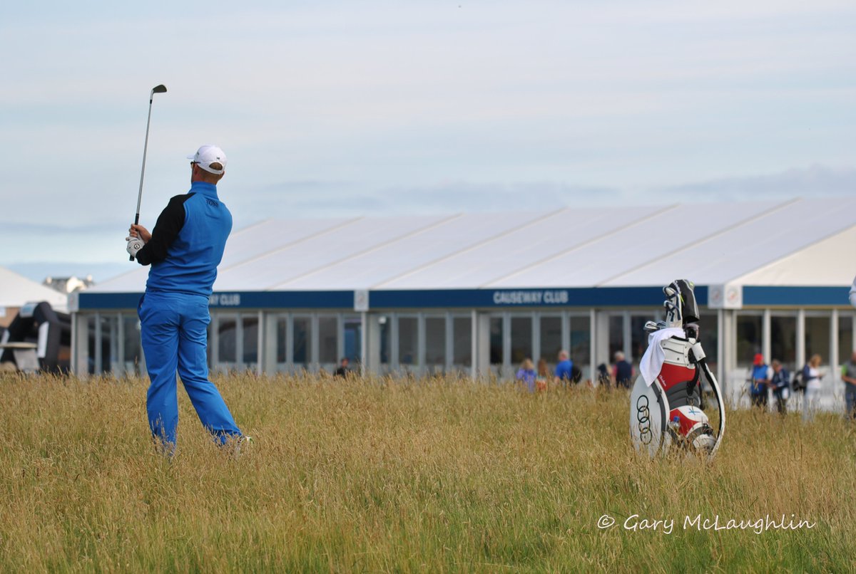 Garymc_'s tweet photo. Former #IrishOpen2014 winner @MikkoIlonen escapes from the rough @PortstewartGC #ProAm #MemoriesFrom2017 https://t.co/jGH56MwYYL