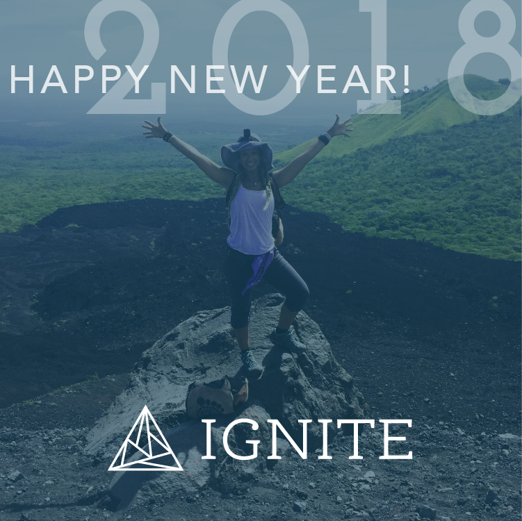 From all of us here at Ignite, we wish you a very happy new year. Here’s to a 2018 filled with connection, inspiration and transformation. #HappyNewYear
