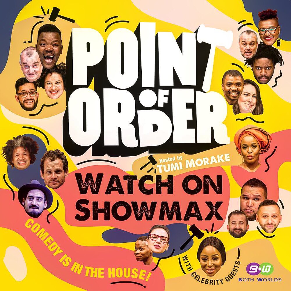 YesReallyAngel's tweet photo. Todayโs the day! Point of Order on @ShowmaxOnline (The showโs so funny my face melted. ๐๐๐Seriously though... Whatโs with that photo!? ๐คฃ๐)
#pointofordertv https://t.co/u1v9sBKx11