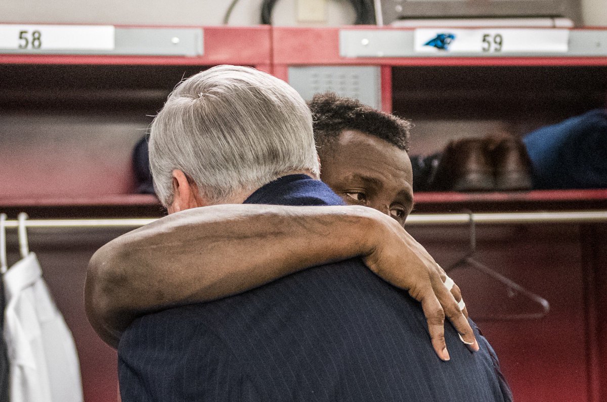 Panthers's tweet photo. For bringing the #Panthers to the Carolinas, thank you. https://t.co/jf4NAnb6Ml