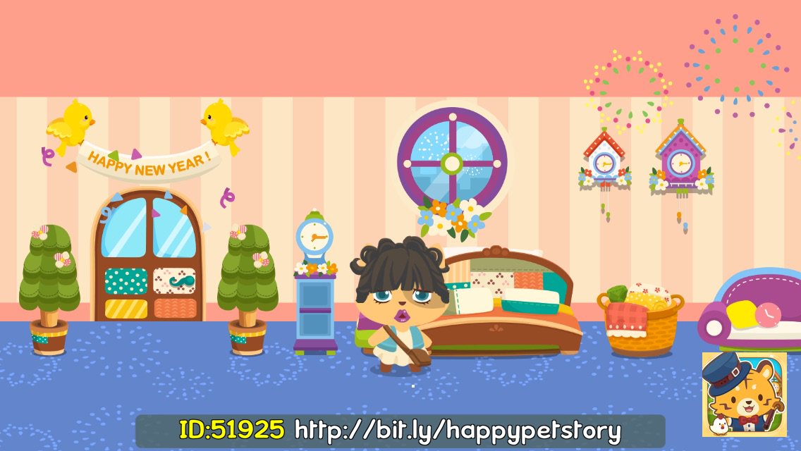 LoveLetter2Liam's tweet photo. Super Cute~! Addicted to #HappyPetStory! Use my Invite ID: 51925 for your FREE room. https://t.co/r0ka5Lr5Nw https://t.co/YIGqVXLnol