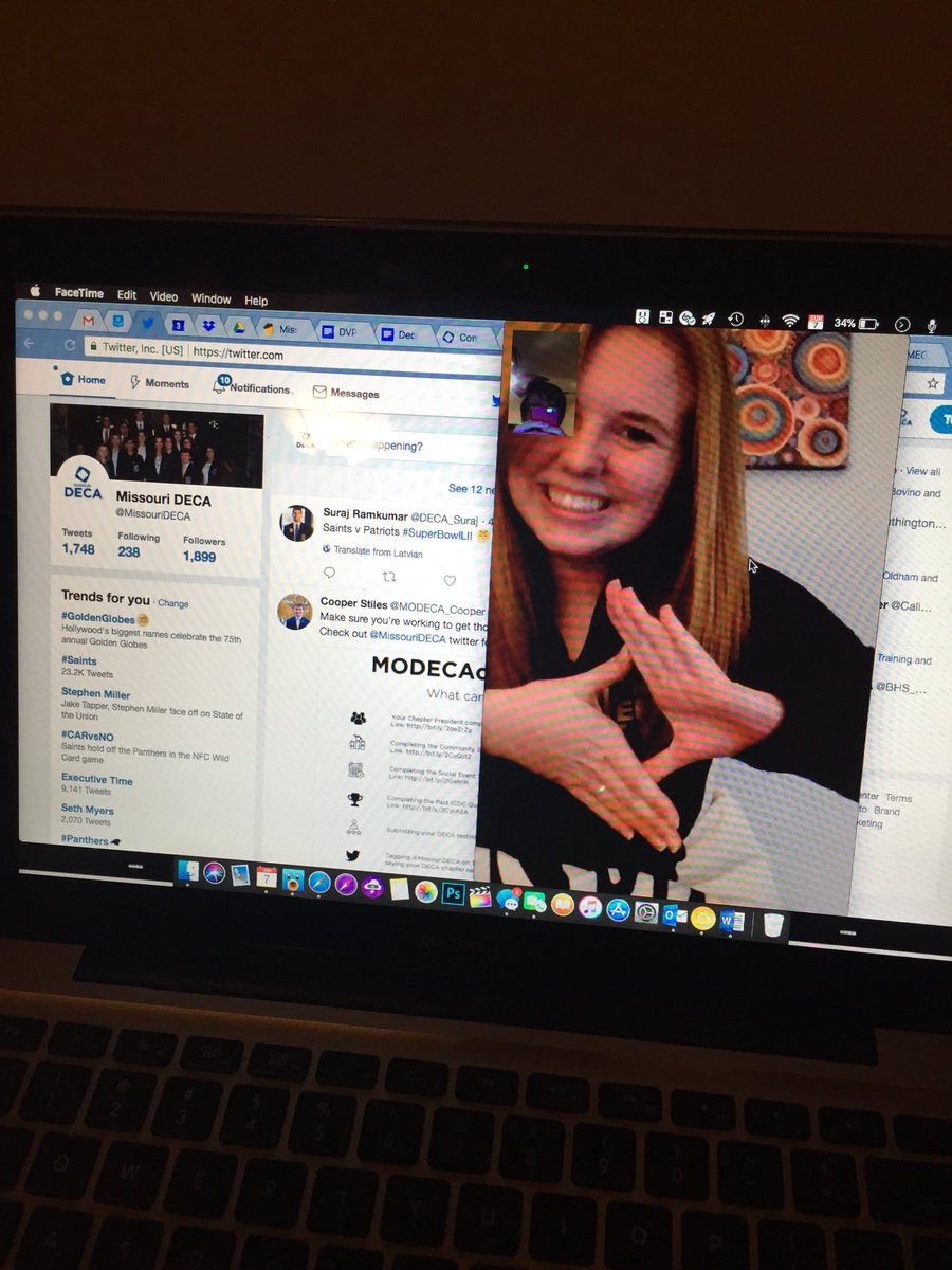 MODECA_VPCOM's tweet photo. Had a great chance to FaceTime @decavpleah tonight and discuss new ideas! Thanks :) #GrowMODECA 🔷 https://t.co/DdG1KFMfhD