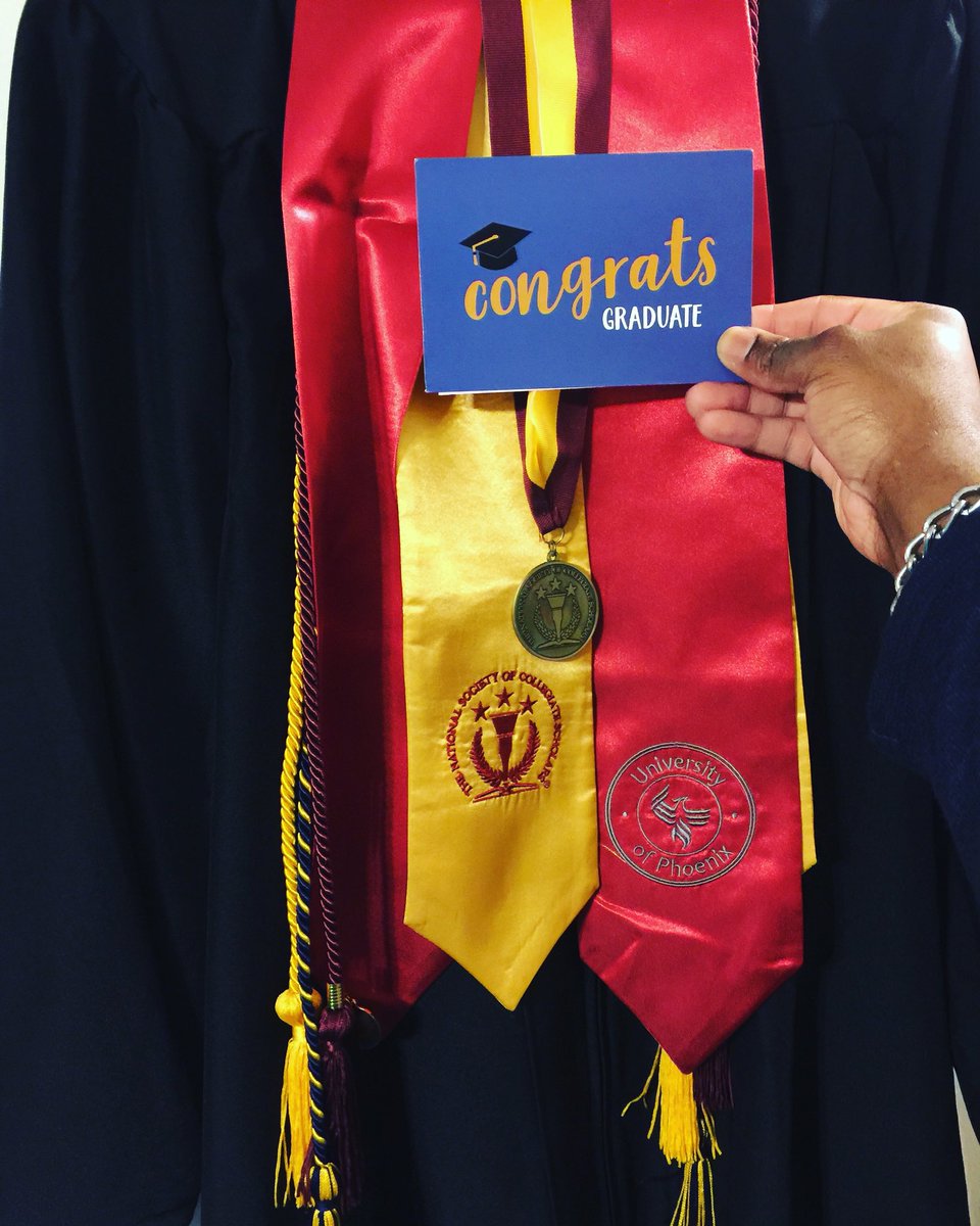CblocHD's tweet photo. Graduating with honors! β¨πβπΎπ¨π½βππ
University of Phoenix
#WeRise #ImaPhoenix #NSCS #Scholar #IAmAPhoenix https://t.co/c37A2Atvbm