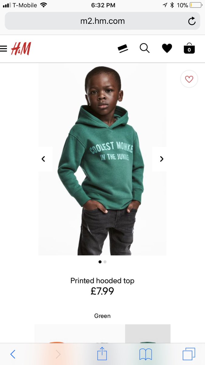 <a href="/hm/">H&M</a> In the year 2018 there’s no way brands/art directors can be this negligent and lack awareness. If look at other sweaters in same category they have white kids. We have to do better.