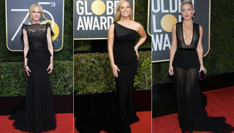 WorkshopMujer's tweet photo. "PROTESTA CONTRA EL ACOSO SEXUAL EN LOS GLOBOS DE ORO 2018"💪
👉 https://t.co/6D8bpFaoPJ / #GoldenGlobes #GlobosdeOro2018 https://t.co/2bSJ3AxCnL