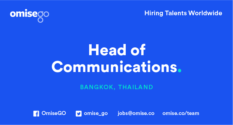 bobanetwork's tweet photo. We're hiring talents worldwide! Looking for Head of Comms, Exec assistant, UI/UX and Developers
https://t.co/7azuwjcJft
#OmiseGOhiring #devjobs #OmiseGOjobs #headofcommsjob #designerjobs #jobs #developers #workwithus #OmiseGO https://t.co/dIEgClVskO