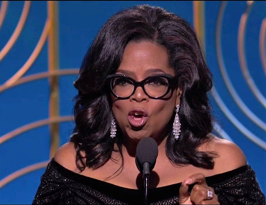Primerplanonews's tweet image. . @oprah : "El tiempo de los abusadores se acabó" 
#TimesUp  #GoldenGlobes