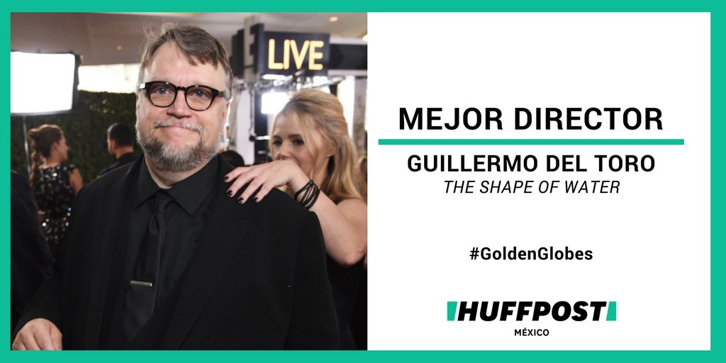 Oye, <a href="/RealGDT/">Guillermo del Toro</a>, ¡felicidades! 🙌🏻👏🏻🙌🏻👏🏻 #GoldenGlobes
