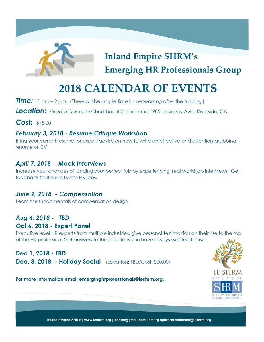 inland empire shrm on twitter ehrp workshop february 3 2018