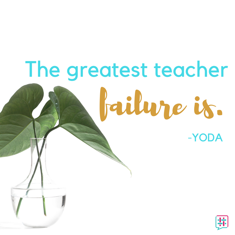 Monday Motivation from Yoda: The greatest teacher failure is. 

#mondaymotivation #yodaquotes