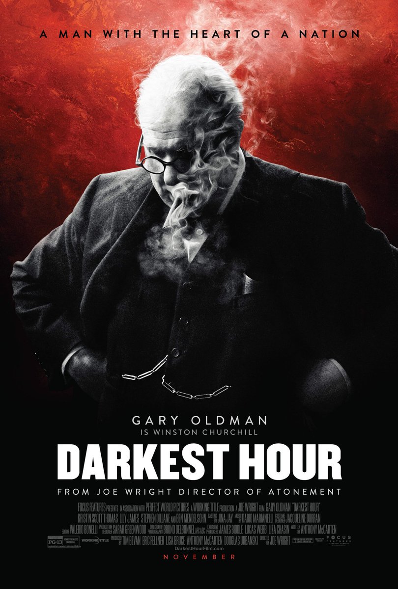 Gary Oldman se lleva el Golden Globe a Mejor Actor, Drama, interpretando a  Winston Churchill en Darkest Hour. #GoldenGlobes #GoldenGlobes2018