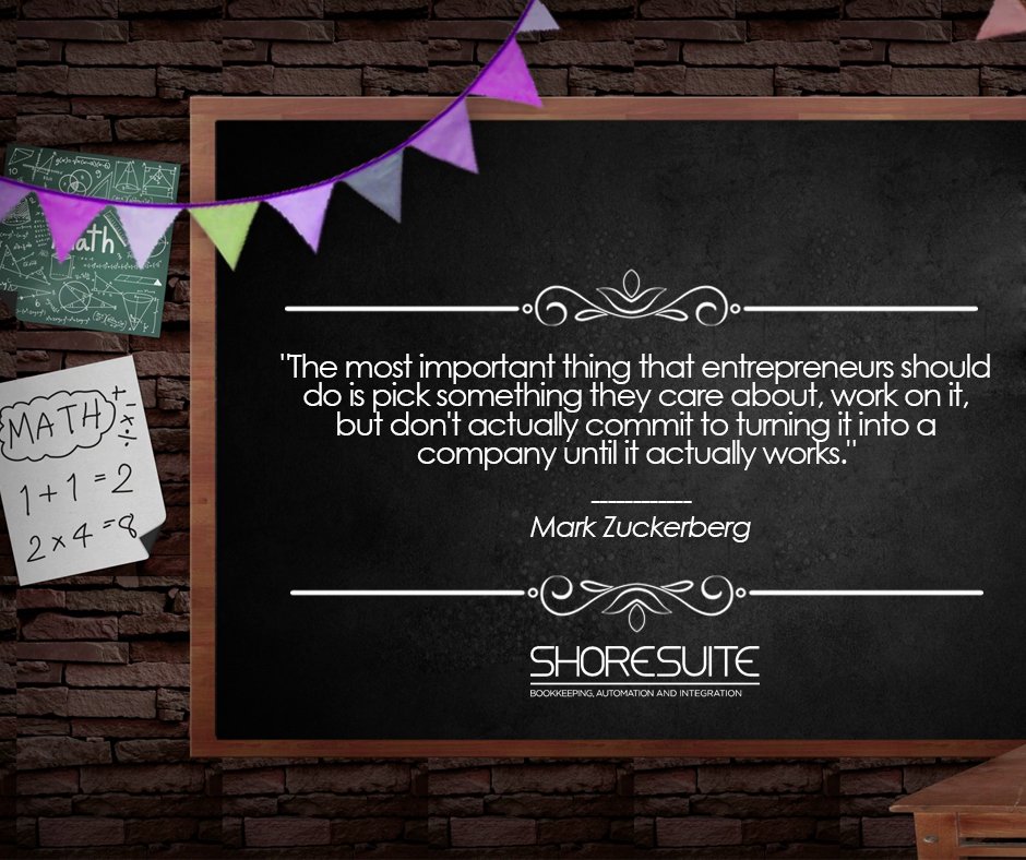 ShoreSuiteNET's tweet photo. Be inspired by the powerful #Entrepreneurs #Quotes of Mark Zuckerberg that you can use to motivate and inspire others.
------
https://t.co/HCvWEy2Rji
#Success #2018Quotes #PowerfulIntegrationSolutions #TGIF https://t.co/lWtV8KtLDk