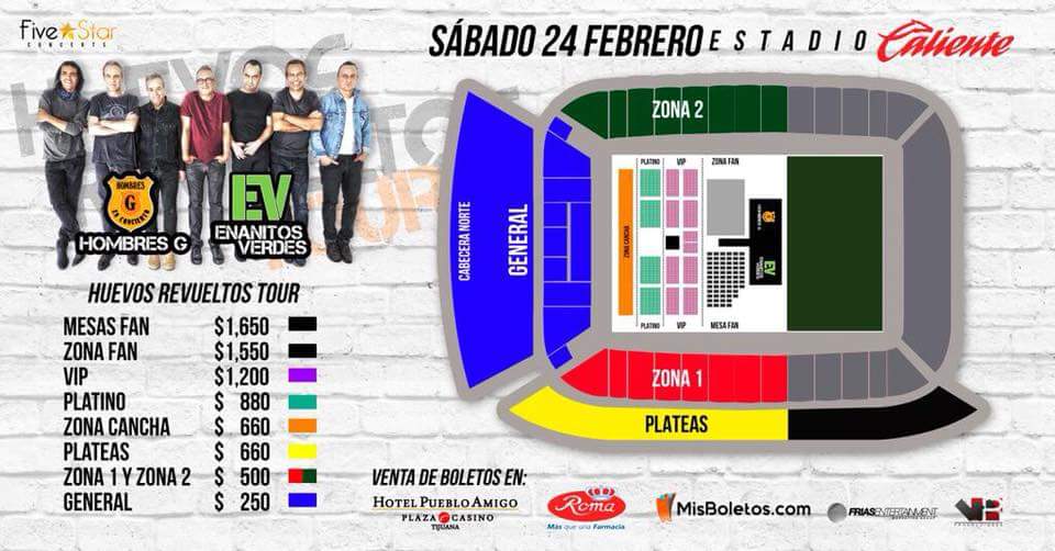 fivestarconcert's tweet photo. Esta Semana Sale La Venta De Boletos! @fivestarconcert @hombresgnet @EnanitosVerdes1 @MisboletosCom #FarmaciaRoma @DavidSummersHG @MarcianoCantero @Puebloamigo #Tijuana #Losmejoreseventos https://t.co/YNfI5Tavvs