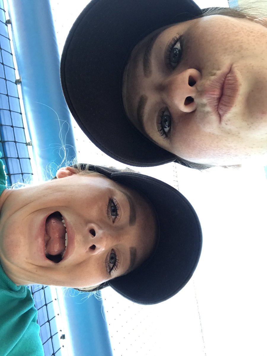 AnneLeVarHash's tweet photo. Happiest of birthdays to my little love @AlravenJ. Thanks for the Office quotes, dugout hangs, not ordering the most expensive Sonic drink when I was paying and 🚂 track jokes. So glad you still listen to (but don’t take) my dating advice. ❤️s you. https://t.co/TsjP7K0upm