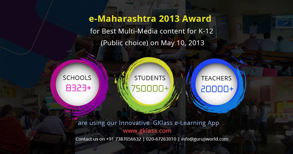GurujiWorldTec's tweet photo. Thank You for 8323+ schools,7,50,000 students connected with #Gklass Thanks for your love and support!
#Download #GklassElearningApp from https://t.co/tZQjnciEJk & install demo @Your PC..!
#Schoolsgodigital #DigitalSchool #Digitalindia #eMaharashtra2013AwardWinner https://t.co/RDjaK7P4Rd