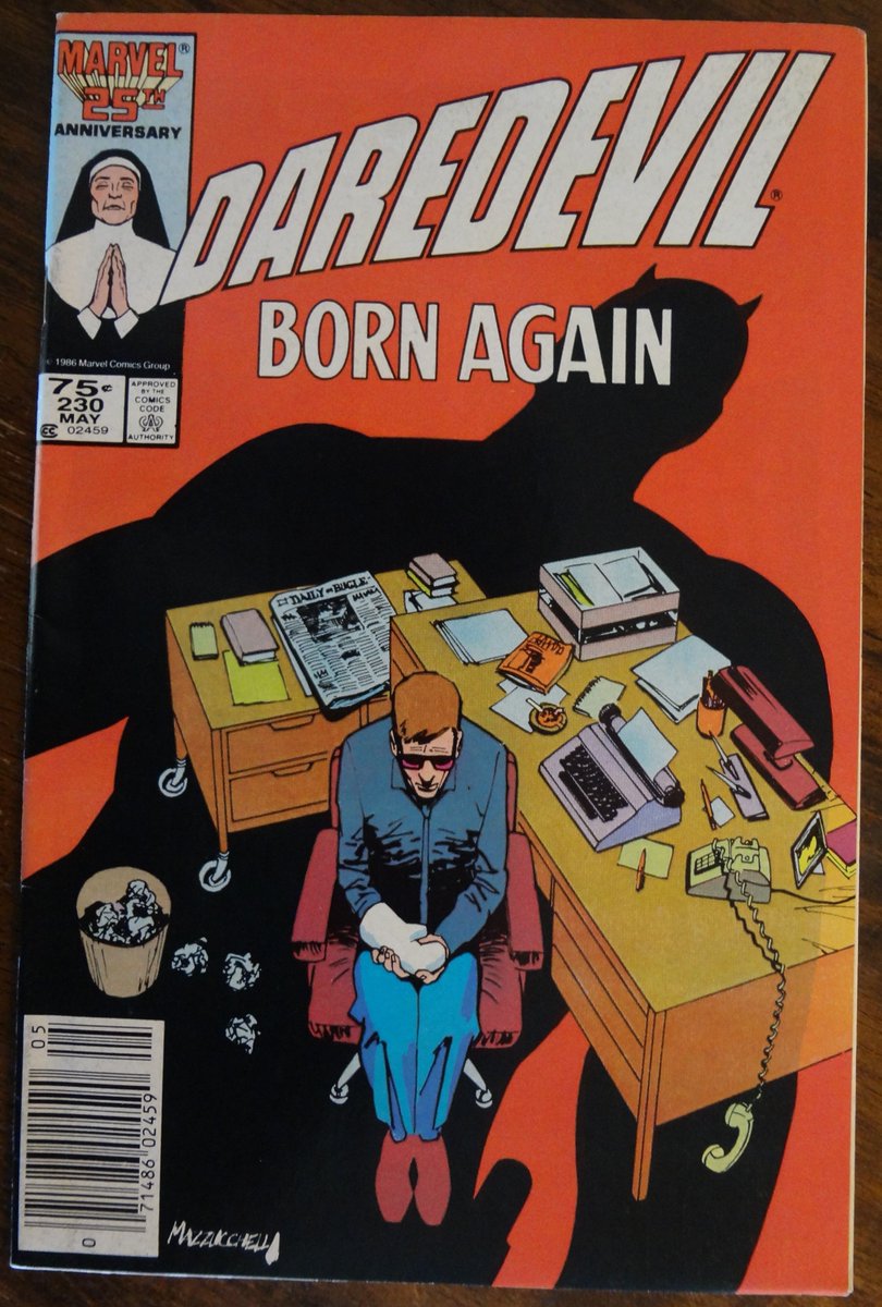 GrabAComic's tweet photo. DAREDEVIL 230 NM (May 1986) Marvel Comics FRANK MILLER-Story David Mazzucchelli-c/art BORN AGAIN Story Arc - New Direction Miller Classic  

#GrabAComic #Daredevil230 #Kingpin #MattMurdock #MarvelComics https://t.co/vKlPkG9v1o