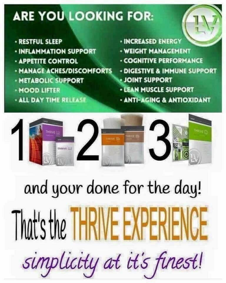 See why everyone is going crazy over #Thrive at Facebook.com/LeVelBrands and then get your free account at JudaisTurner.Thrive2point0.com
#healthy #nutrition #GetFit2018 #yearofyou #healthandwellness #NewYearNewMe #happy #fitness #weightmanagement #entrepreneurs #free #facebook