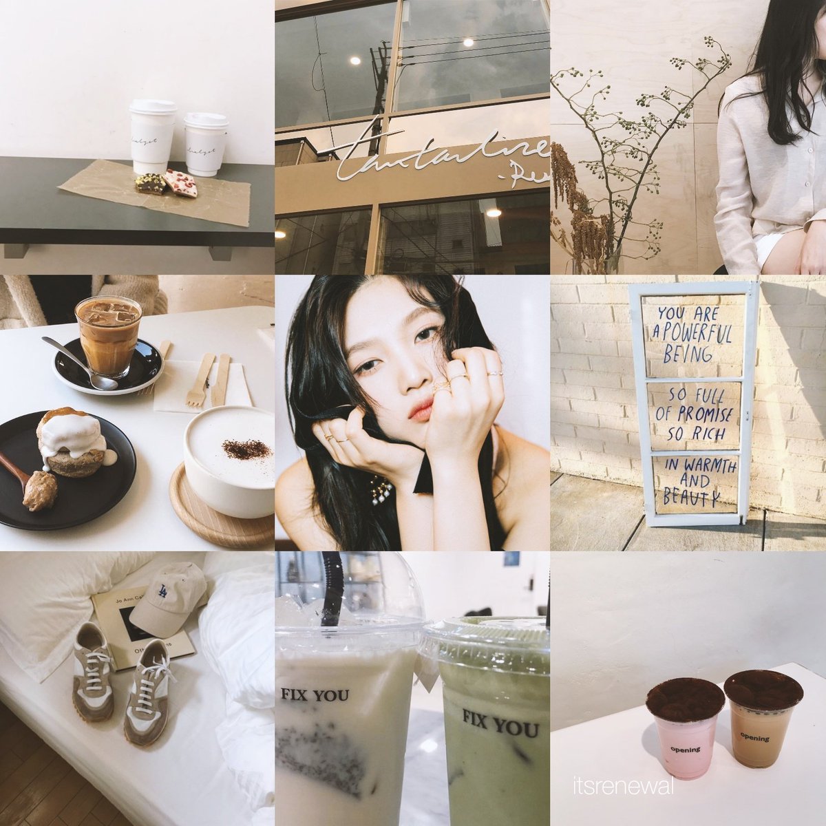K Aesthetic Cafe Featuring Joy Of Red Velvet