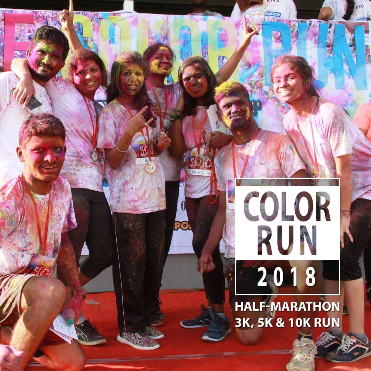 sportzify's tweet image. Get ready for loads of fun &amp;amp; a Run to remember for lifetime!

#HalfMarathon, 3K, 5K &amp;amp; 10K Run - #ColorRun2018 - Hennur &amp;amp; Sarjapur on 3rd &amp;amp; 4th March

Check Details at bit.ly/ColorRun18