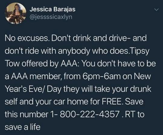 DONT. Drink and drive.
