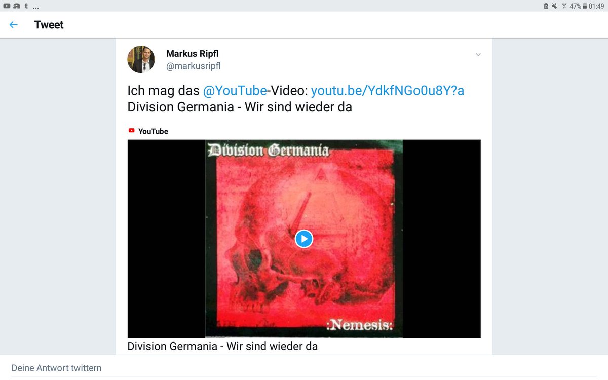NatriumClorensi's tweet photo. @michelreimon @HovelsHorst Unsere rechten anständigen Leute haben heute wohl zu tief ins Glas geguckt. Auch der #ripfl ist nicht zu verachten mit seinen träumereien von der Auferstehung des 1000 jährigen reiches https://t.co/zgV67jm786