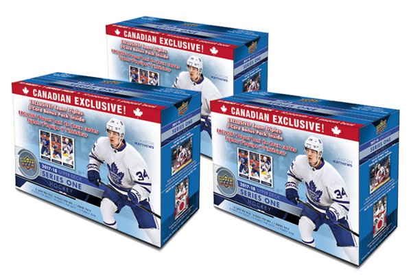 zephyrepic's tweet photo. 2017-18 UD Series1 #TeamTriple Blaster Box on sale: https://t.co/RmIVSc5EZL Get it while supplies last! https://t.co/f3QDanhKHL