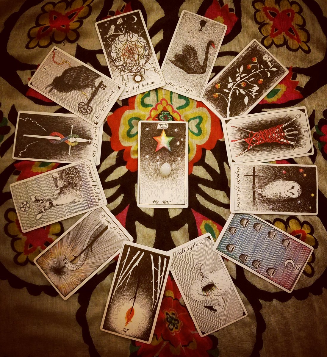 marwit2112's tweet photo. A year of hope ⭐
2018 #yearaheadspread #tarot https://t.co/fjwnC27xcj
