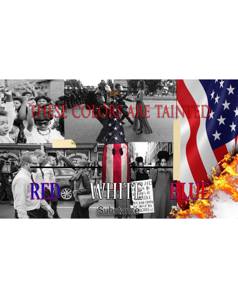 RED, WHITE AND BLUE
By: Substance 
Prod.: @_GemIneYe 
Cover: @dandregrey 

soundcloud.com/gxldensubstanc… 

#ThePlugMusicGroup #AuShit
#JoinTheReign