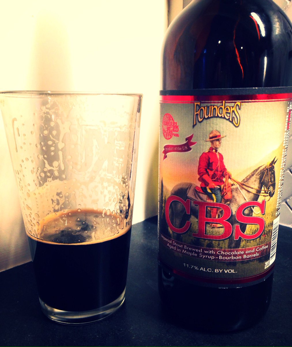 RSchmidtBrewing's tweet photo. @foundersbrewing unreal beer. Thx for brewing this beer! #CBS #craftbeer #HappyNewYear https://t.co/p5YbRyPsFA